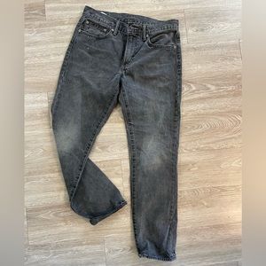 Levi’s men’s 511 jeans, dark grey, 32w 30l